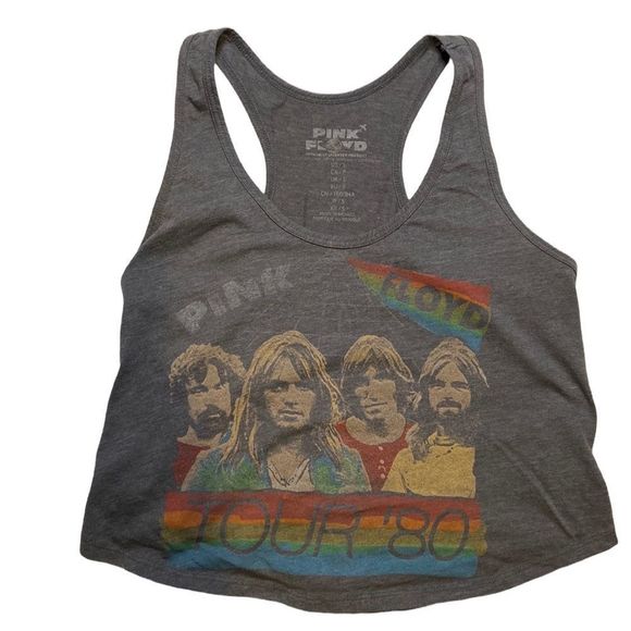 Pink Floyd Tops - PINK FLOYD Crop Top Tank